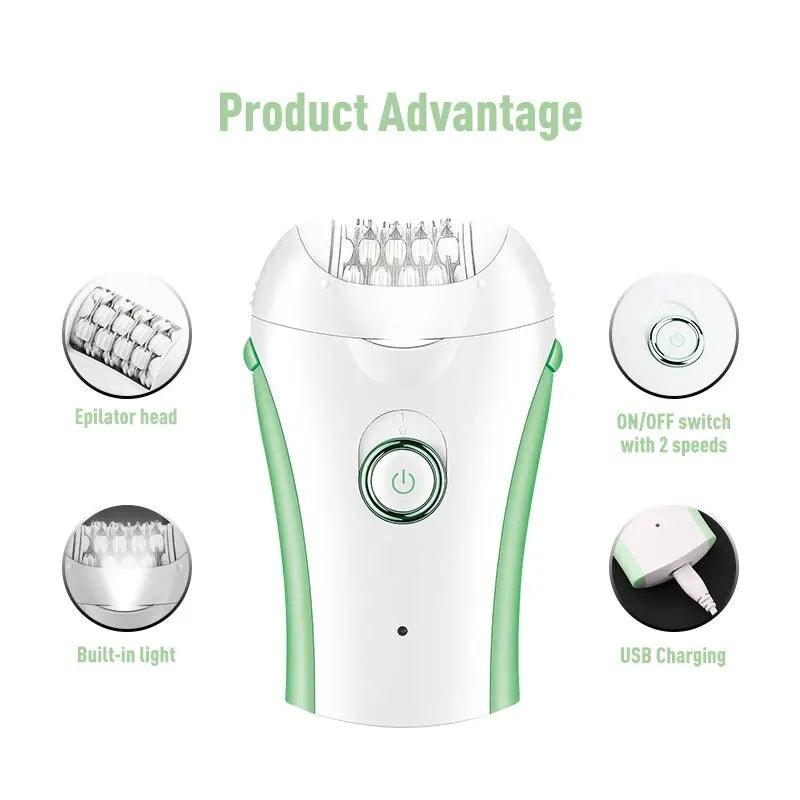 Portable Electric Body Shaver – Your Rechargeable Hair Removal Solution for Effortless Smoothness! 🌟🔌 - Ishopbeauty