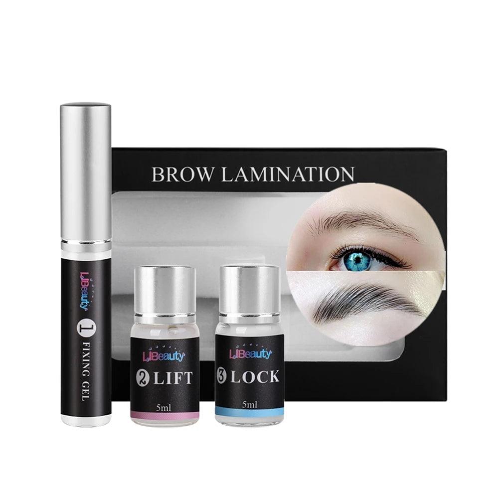 Libeauty Brow Lamination - Professional Brow Lift and Eyebrow Perm Kit | Lasts About 45-60 Days | Brow Beauty Makeup Tool for Home DIY - Ishopbeauty