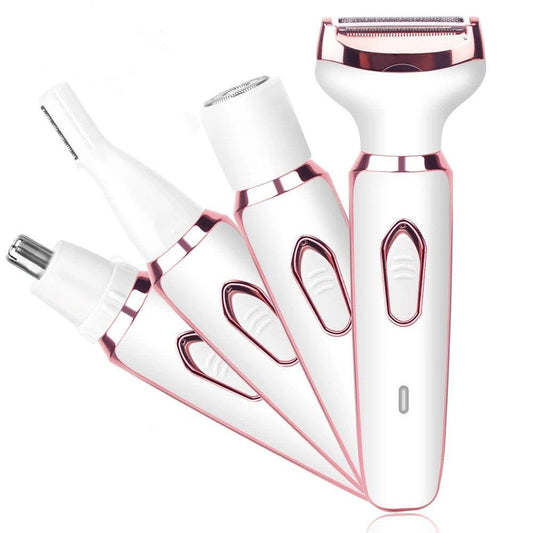 Say Goodbye to Razors! 4-in-1 Shaver & Trimmer Kit for Women - Ishopbeauty